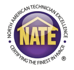 NATE certification seal